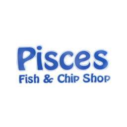 Pisces Fish & Chips logo.